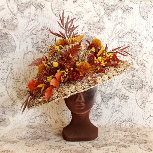 Chapeau fleuri